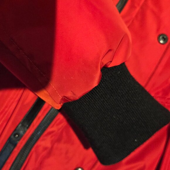 Mackage Dixon Bomber Jacket - Red NWOT - Picture 4 of 9